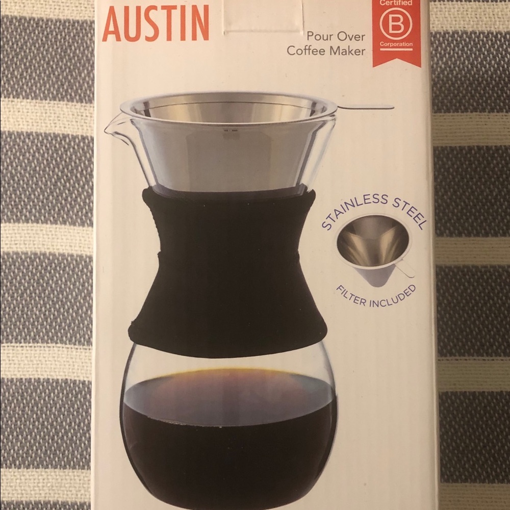 Grosche Austin Pour Over Coffee Maker NIB